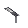 Cuatro filas Black Solar Waterproof Garden Street Light