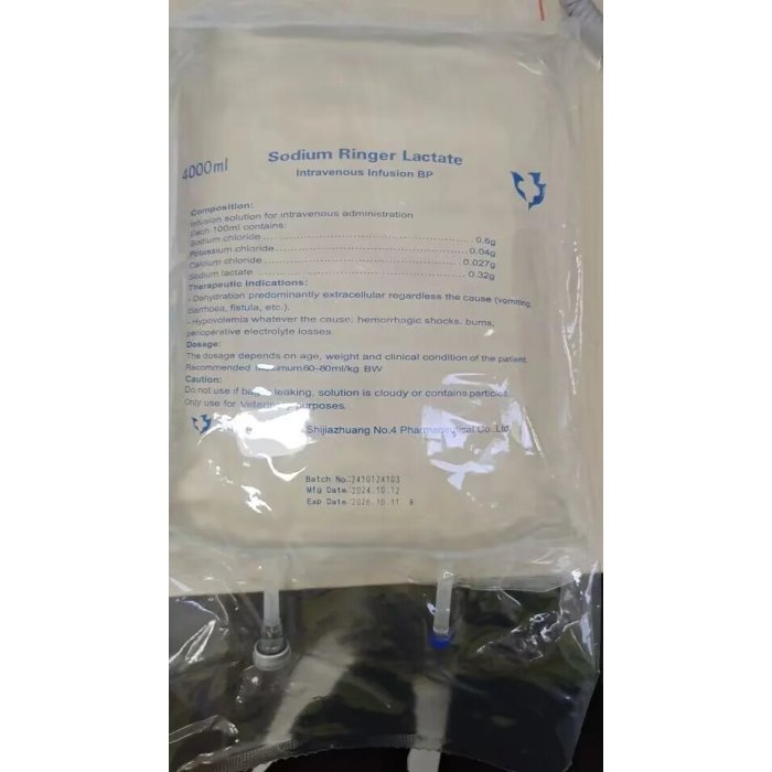 حقن رينجر لاكتات في الوريد