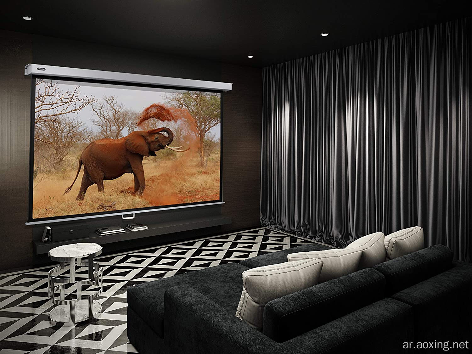 لشاشة AV Office/Home Theater/School