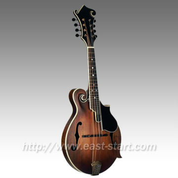 Handmade All Solid F Style OEM Antique Mandolin