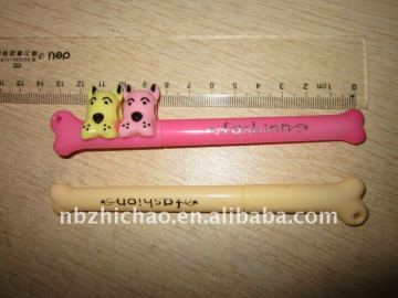 [Factory directly sell] new promotional use bone ball pen with cartoon chain