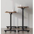 Table debout pour ordinateur portable réglable en hauteur avec roues