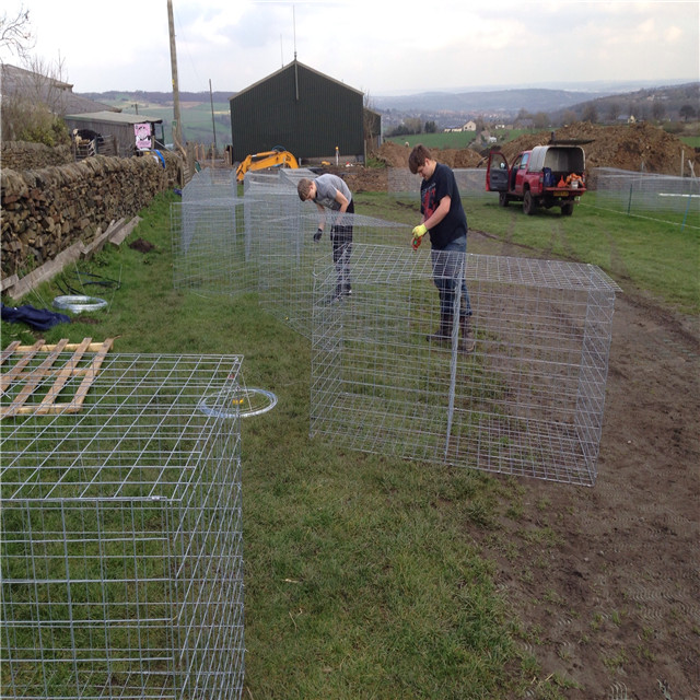 Hot Dipped Galvanized River Bank Gabion Box