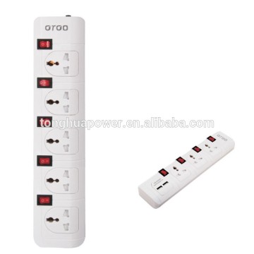 universal electric socket with usb power socket outlet/smart desktop socket with multi socket outlet