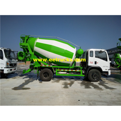 5000 litros de vehículos de hormigón mezclador Dongfeng