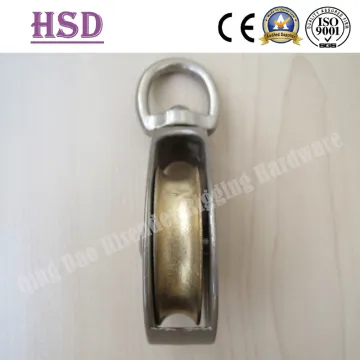 Pulley, Zinc Alloy, Fixed Single Pulley, Double Pulley