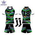 Custom saman ingancin sabon zane team rugby uniform