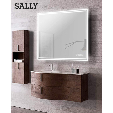 SALLY Dimmbarer wandmontierter Touch-LED-Badezimmer-Schminkspiegel