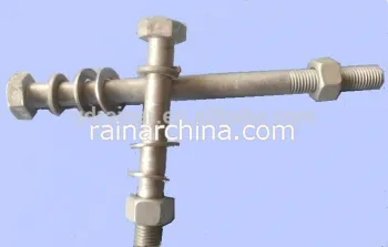 170mm length 8.8 M16 button head/stp head/mushroom head/hex head hdg guardrail bolts