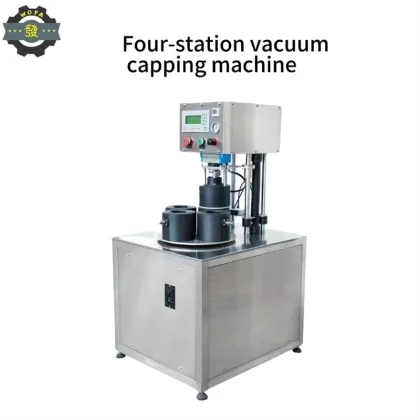Needle Mushroom Boneless Chicken Feet Vacuum Capping Machine
