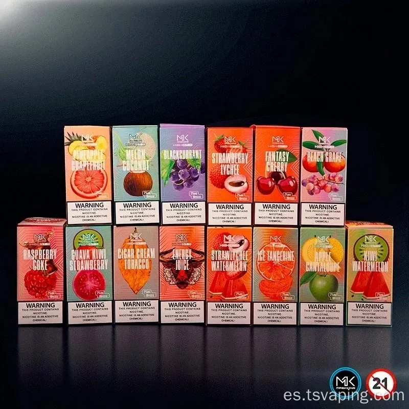 Vape original 2500 bocanadas 15 sabores cigarrillos electrónicos desechables