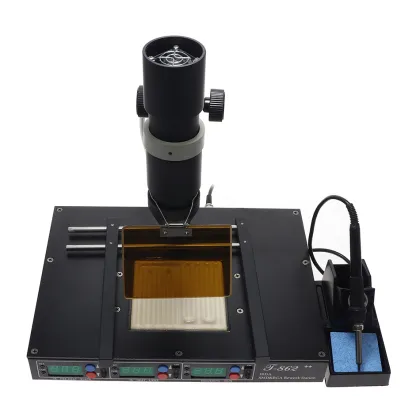 Puhui T-862++ 800W Infrared Rework Stations Soldering Welder BGA Rework Station Phone Motherboard Repair Desoldering Station