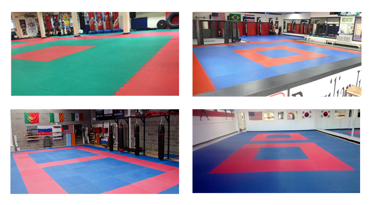 Interlocking Martial Art Style Square Foam Floor Mat