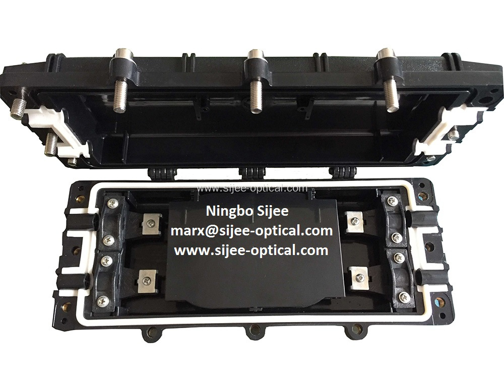 Horizontal Compact Fiber Optical Splice Closure box