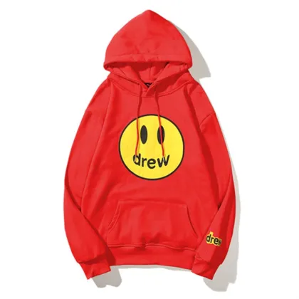 Yellow Smiley Pullover Sweatshirt