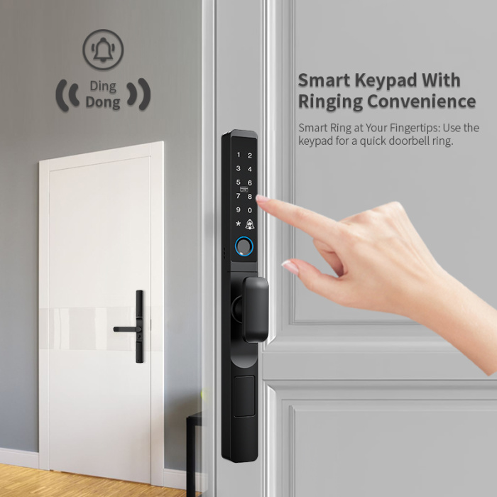 Электрический алюминий скользящий короткий ручка замок дверной дверь