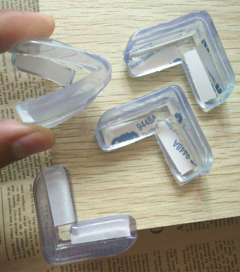 10Pcs Baby Silicone Safety Protector Table Corner Protection From Children Anticollision Edge Corners Guards Cover For Kid