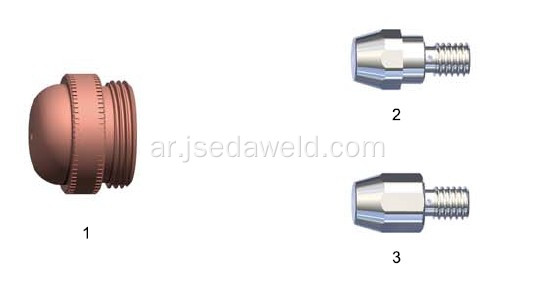 المواد الاستهلاكية للبلازما لـ Binzel Abiplas PSB 60/121