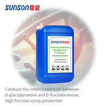 La fructosa isomerasa cataliza la interconversión