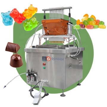 Full Automatisk stärkelse mögelgummi för björn gelémask godis - 20 kg per timme