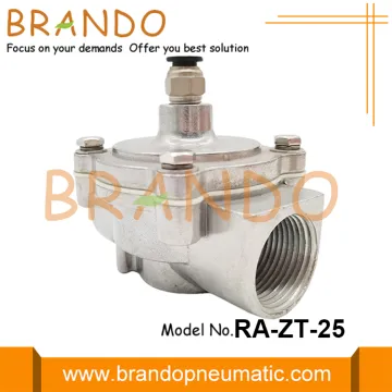 Remote Straight Through 1'' Pneumatic Pulse Jet Valve