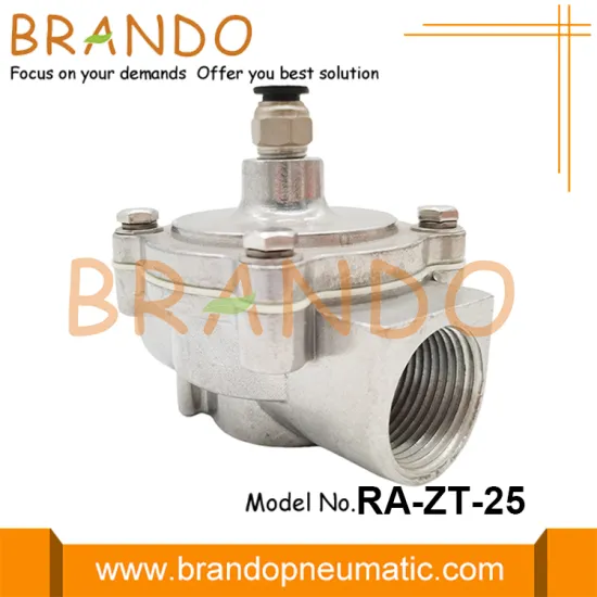 Remote Straight Through 1'' Pneumatic Pulse Jet Valve
