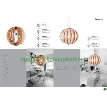 Indoor wooden pendant lamp/wooden pendant lamp