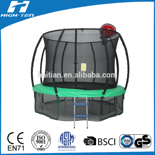 cheap pumpkin trampoline or lantern trampoline with enclosure(EN71-14)