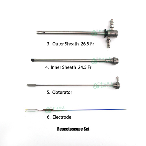 Resectoscopio rígido para la urología