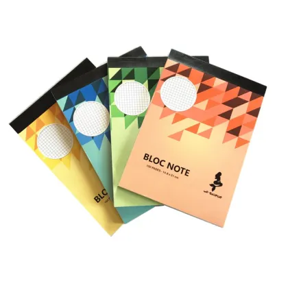 150pages Square Line Bloc Note Search