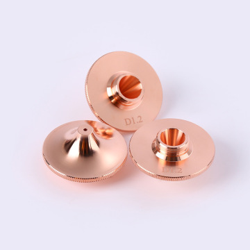 Fiber Laser Cutting Machine D28mm Copper Nozzles and Water Chiller Parts