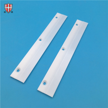 sharp threaded hole zirconia ceramic plate strip bar