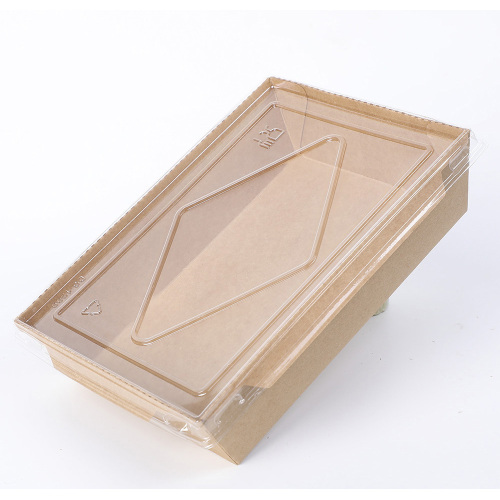 Custom Biodegradable Food Container Kraft Paper Box