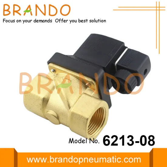 Burkert Type 1'' Brass Servo-assisted Piston Diaphragm Valve