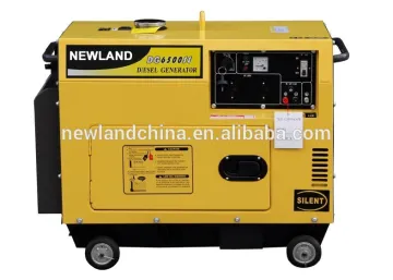 Air cooled 186FA diesel engine 5kW/6kW CE silent diesel generator