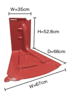 Residential flood barrier