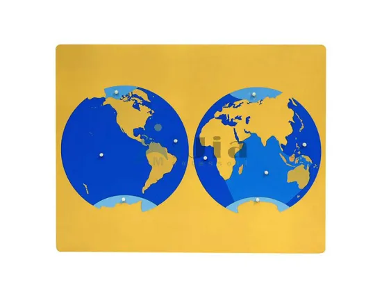 Montessori equipments- Geography Ocean Puzzle Map montessori teaching materials