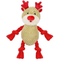 Brinquedo de cachorro estridente de Natal, brinquedo de pelúcia para cachorrinho para cachorro