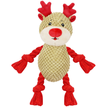 Christmas Squeaky Dog Toy, Plush Stuffed Toy for Dog Puppy