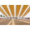 Heat Reflective PVC Roofing & Cladding Panels for Equestrian Centers