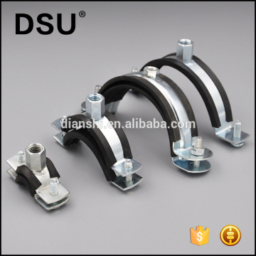 EPDM rubber coated high strength hose clamp