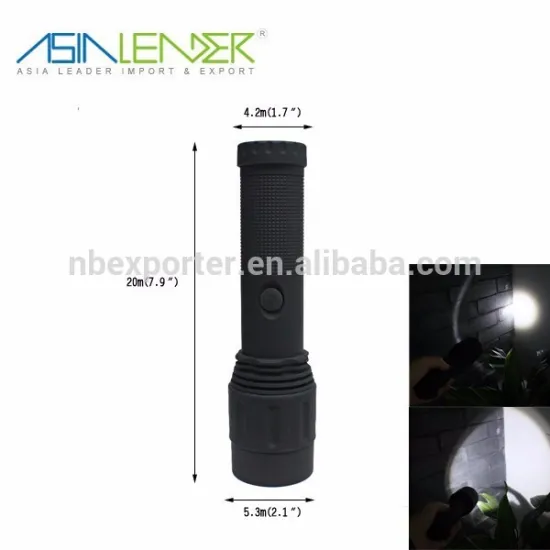 BT-4738 Zoom 3*AA Batteriers Clolor Box Packaged LED Flashlight