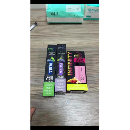 Fume de vape descartável Extra atingir 1500 Puffs