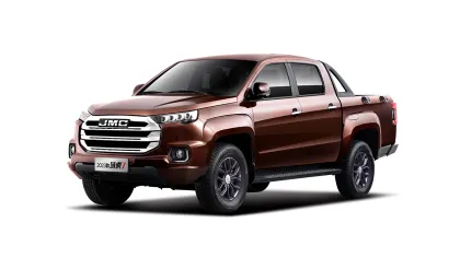 Low Price 2024 Chinese Pickup Trucks JMC Pickup Truck Diesel 4x4 Cargo Truck