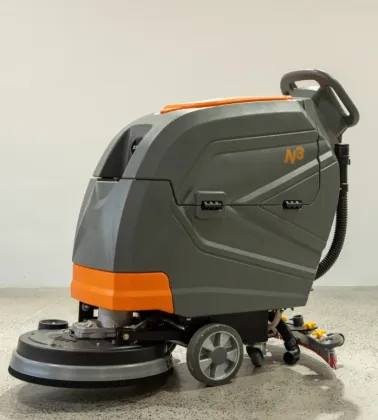 Commercial Industrial Walk-Behind Floor Scrubber