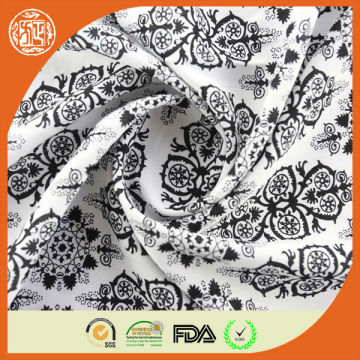 2014 new colorful reactive print rayon cloud print fabric