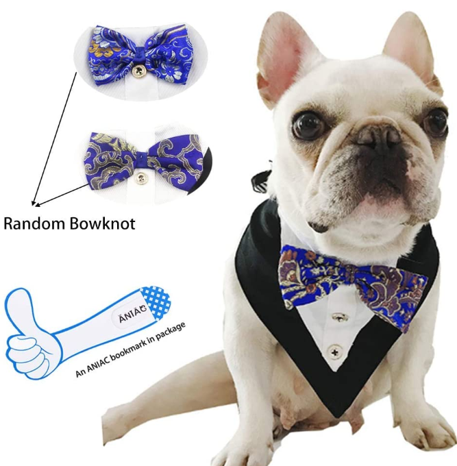 Formal Dog Tuxedo Bandanas