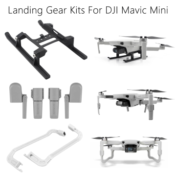 Landing Gear For DJI Mavic Mini Drone Safety Height Folding Extender Support Protector Extensions Accessory for DJI