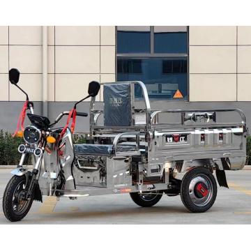 Tricycle électrique en acier inoxydable à haute puissance