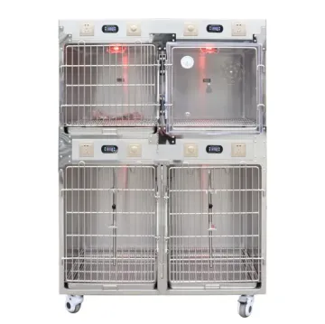Stainless Steel Vet Cage for Pet Recovery Needs
